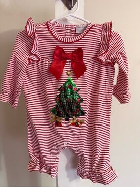Iris & Ivy Christmas Romper